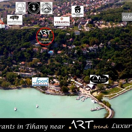 Arttrend Luxury Villa Tihany Exterior photo